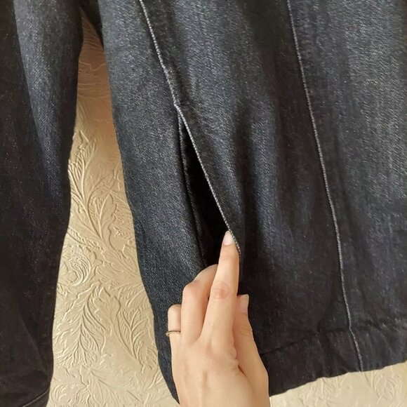 Madewell Sherpa Motorcycle Jean Jacket - Picture 5 of 9